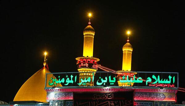 عکس بین الحرمین در صبح