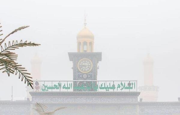عکس بین الحرمین در صبح