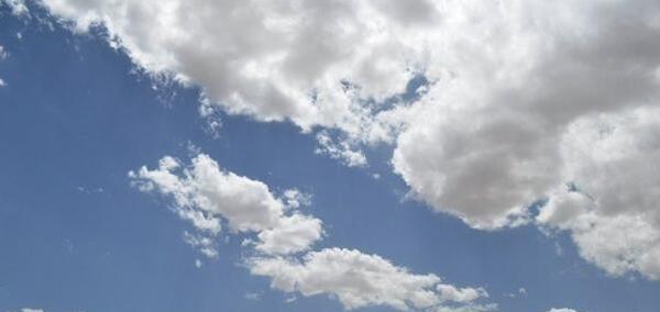 عکس آبی ابر