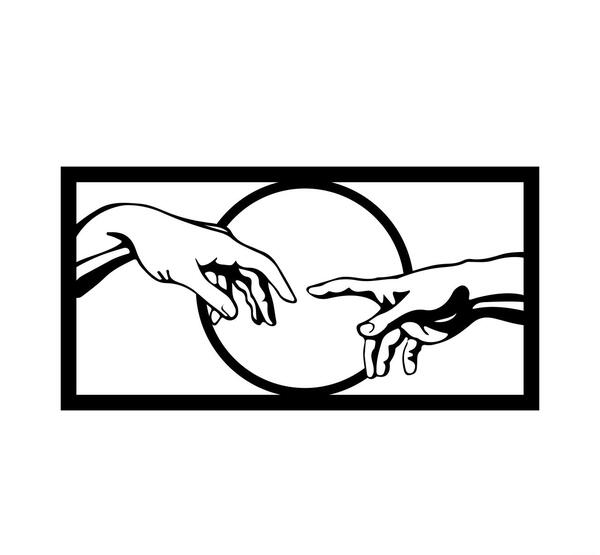 عکس تتوی دست افرینش