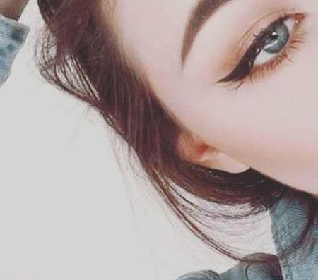 عکس فیک دختر از نیم رخ