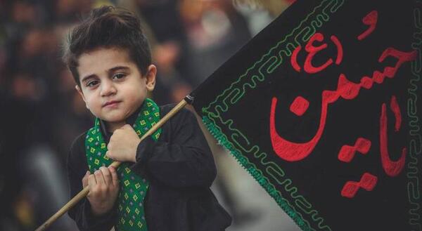 عکس کودکان در پیاده روی اربعین