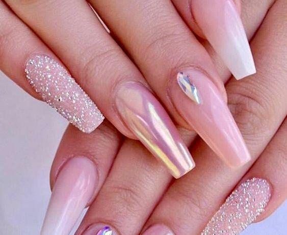 عکس فیلم مدل لاک ناخن ساده