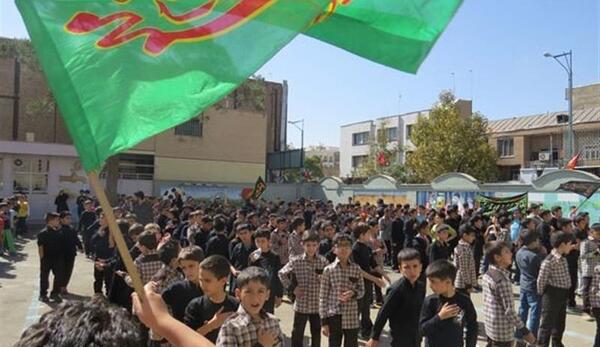 عکس اربعین در مدرسه