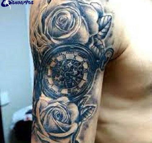 عکس تاتو روی بازو زنانه