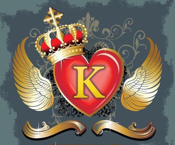 عکس عاشقانه حرف k