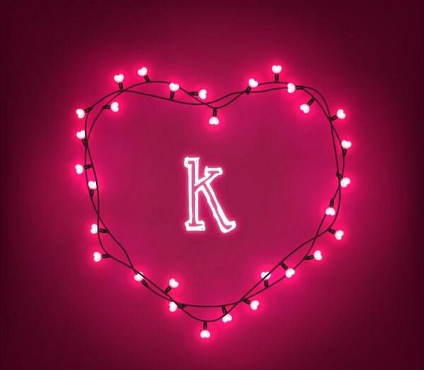 عکس عاشقانه حرف k