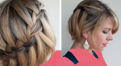 عکس بافت مو برای موهای کوتاه