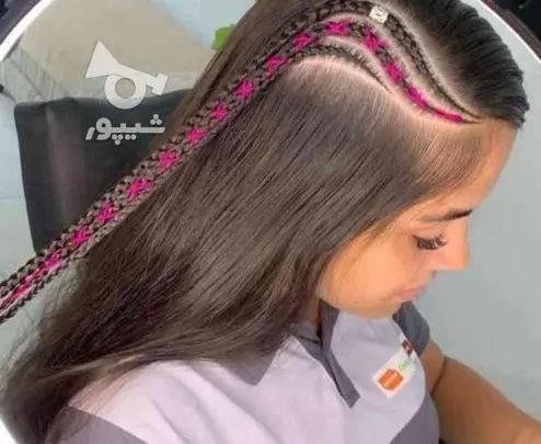 عکس بافت مو نارمک