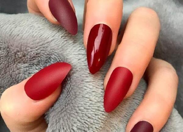 عکس مدل ناخن برای دست های سبزه