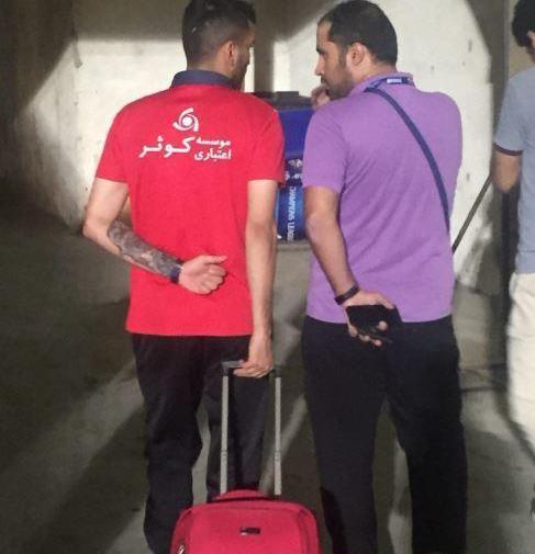 عکس تاتو دست فرشاد احمدزاده