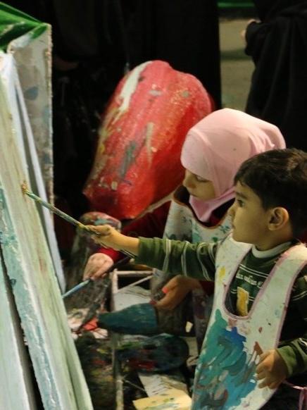 عکس نقاشی گلهای آسان