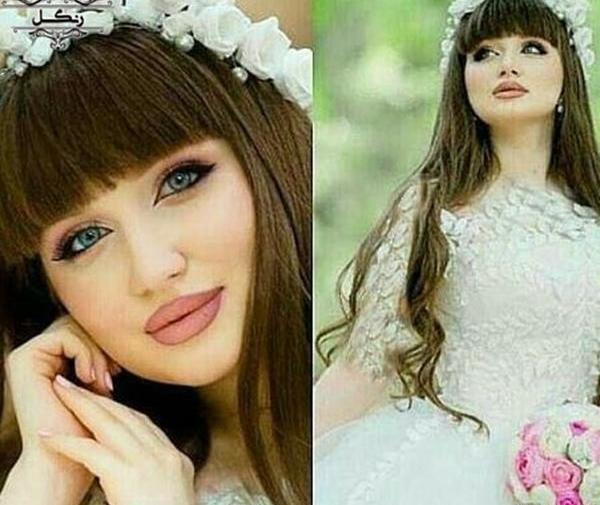 عکس شینیون جلو مو چتری