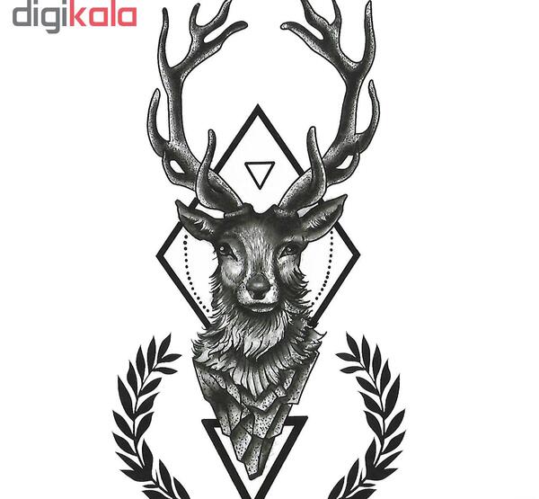عکس تتو گوزن روی دست