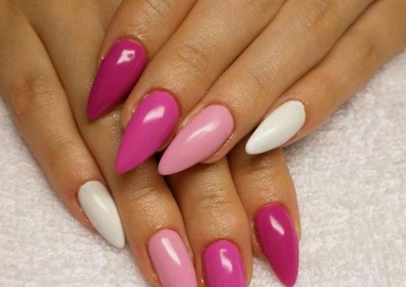 عکس طرح ناخن نوک تیز