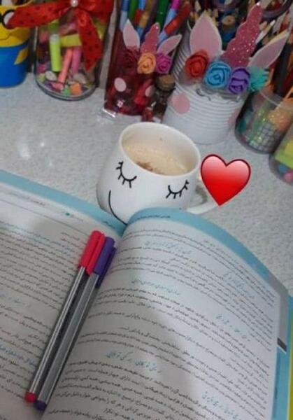 عکس دخترونه درسی