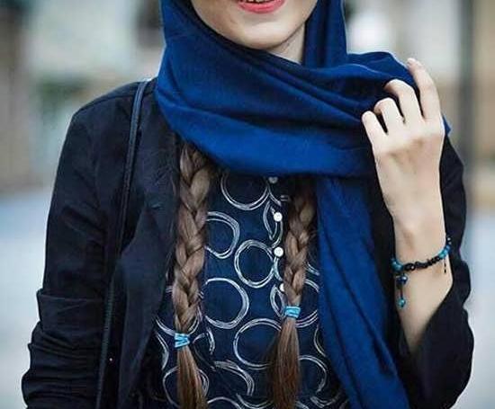 عکس فیک دختر با ماسک
