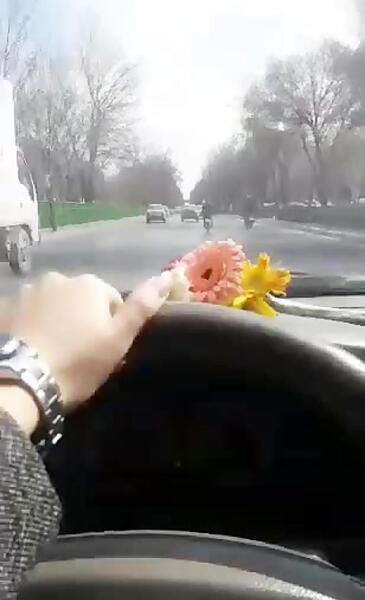 عکس فیک دختر پشت فرمون