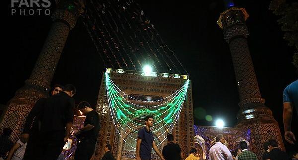 عکس های شب قدر در امامزاده صالح