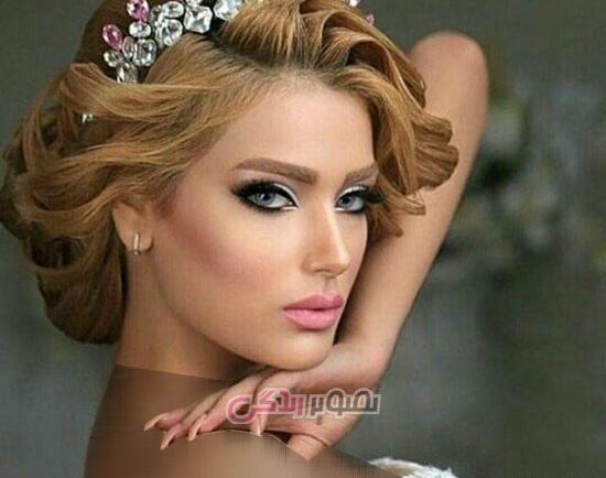 عکس شینیون مو صورت
