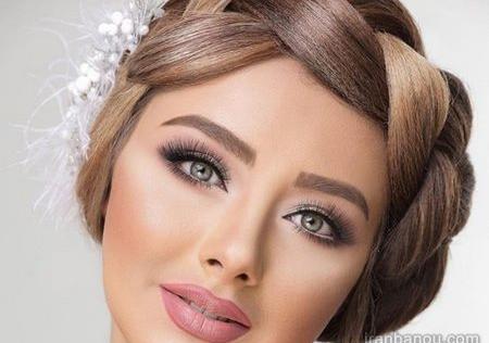 عکس شینیون مو صورت