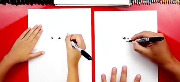 عکس نقاشی دختر فوتبالیست
