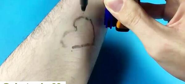 عکس تاتو دست ساز