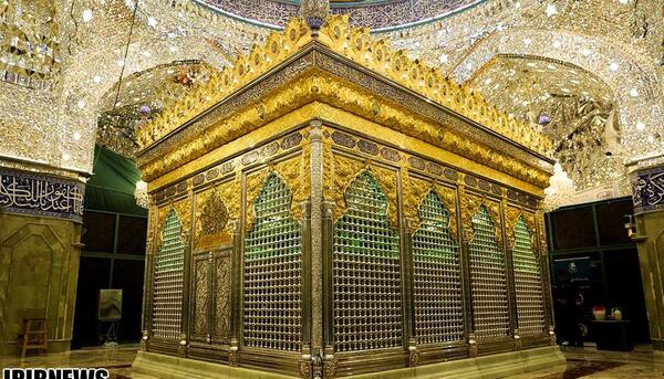 عکس ضریح مطهر حضرت عباس