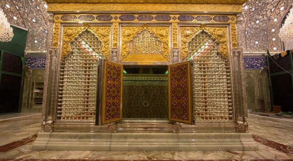 عکس ضریح مطهر حضرت عباس