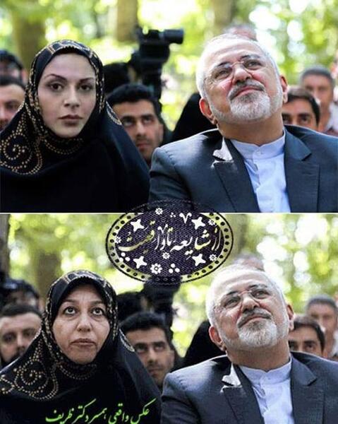 عکس خانم ظریف