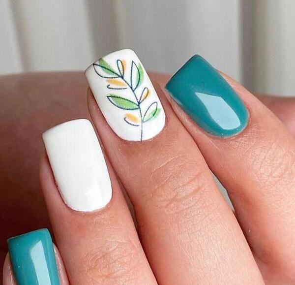 عکس طرح ناخن روی