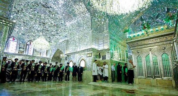 عکس ضریح شاهچراغ