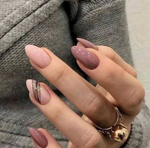 عکس مدل ناخن دخترانه ساده
