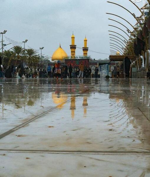 عکس از بین الحرمین در روز