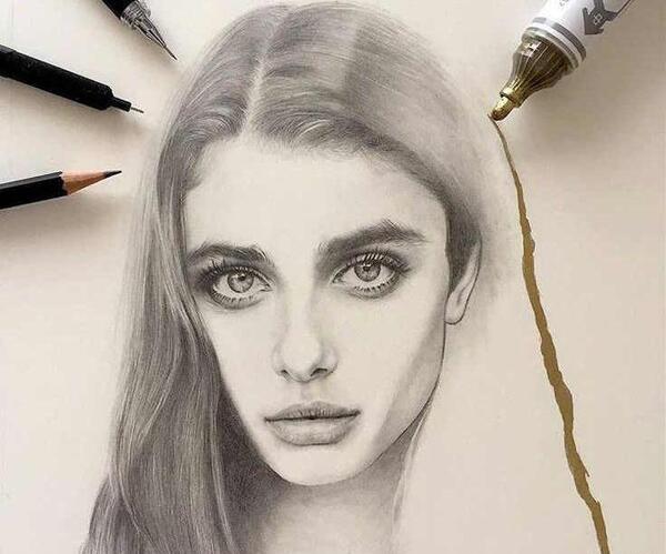 عکس پروفایل دخترانه طراحی