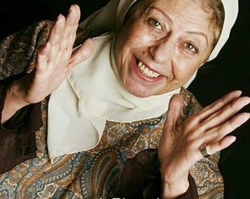 عکس خنده دار ثریا قاسمی