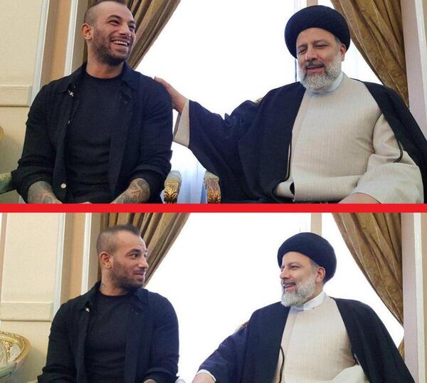 عکس خنده دار رئیسی