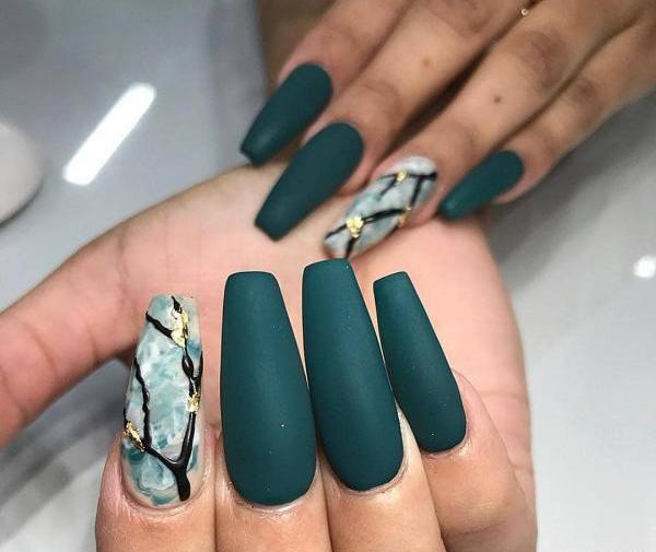 عکس طرح ناخن گنگ خفن