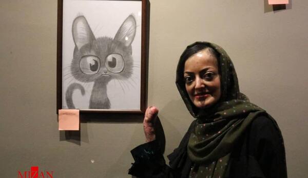 عکس نقاشی دختر پروانه ای