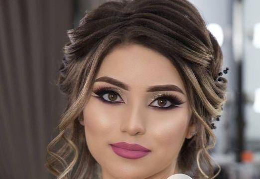 عکس شنیون جلوی مو