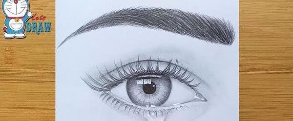 عکس نقاشی چشم ساده
