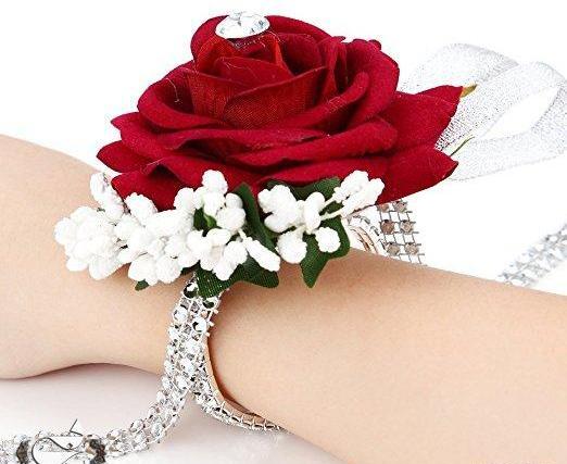 عکس دسته گل عروس قرمز
