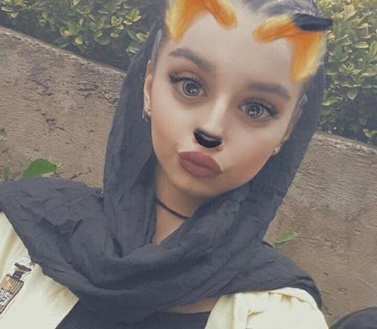 عکس فیک دختر خیلی طبیعی