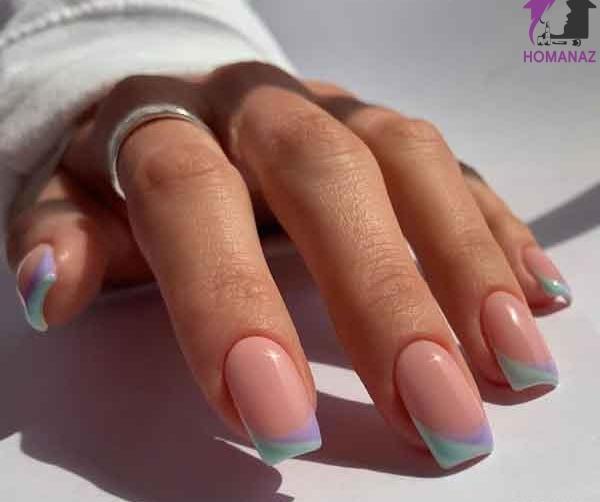 عکس مدل فرنچ ناخن 2022