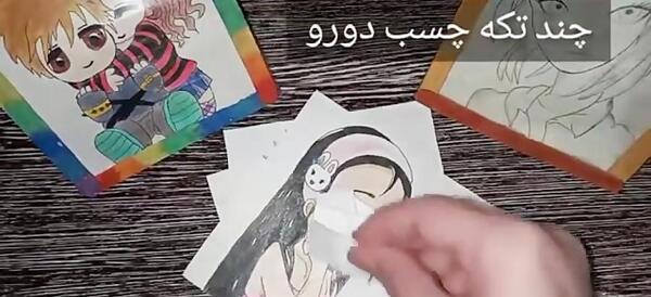 عکس کوادکوپتر با چوب بستنی