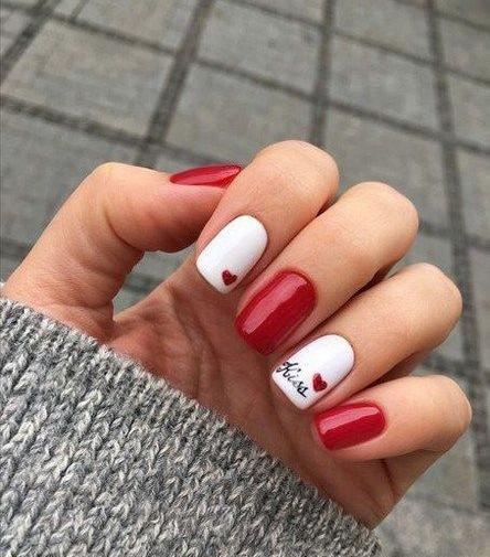 عکس طرح ناخن ساده و شیک