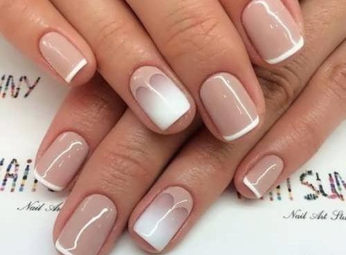 عکس طرح ناخن ساده و شیک