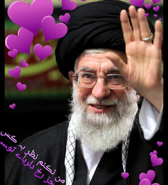 عکس رهبری زیبا