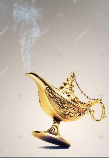عکس خنده دار غول چراغ جادو