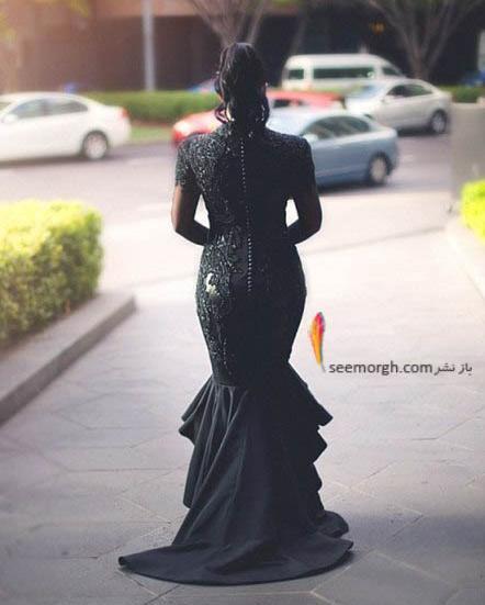 عکس عروس سیاه